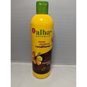 Hawaiian Dry Hair Care Coconut Milk More Moisture Conditioner Alba Botanica 12oz